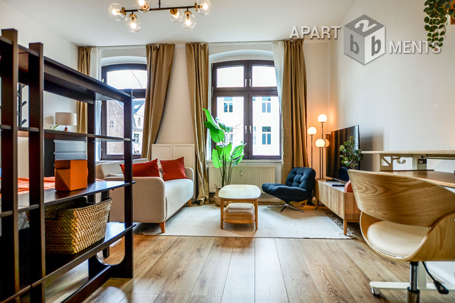 Hochwertig möblierte 1-Zimmer-Wohnung in Köln-Nippes