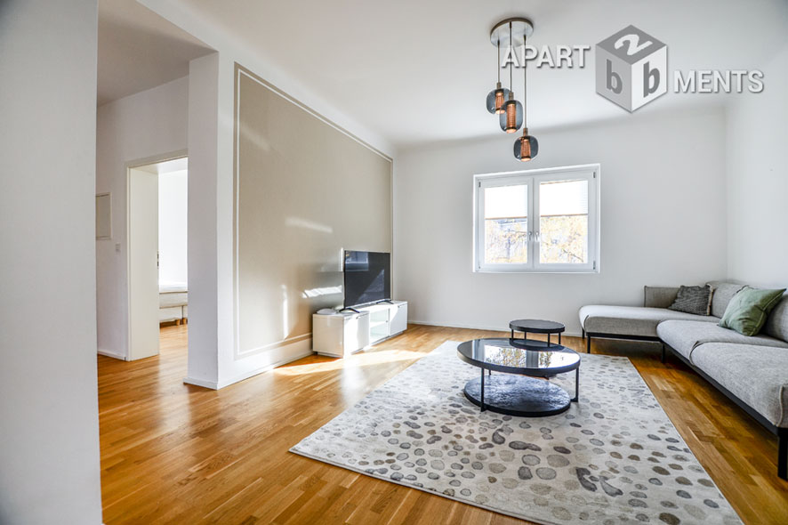 Furnished 2-room apartment with balcony and terrace in Cologne-Lindenthal