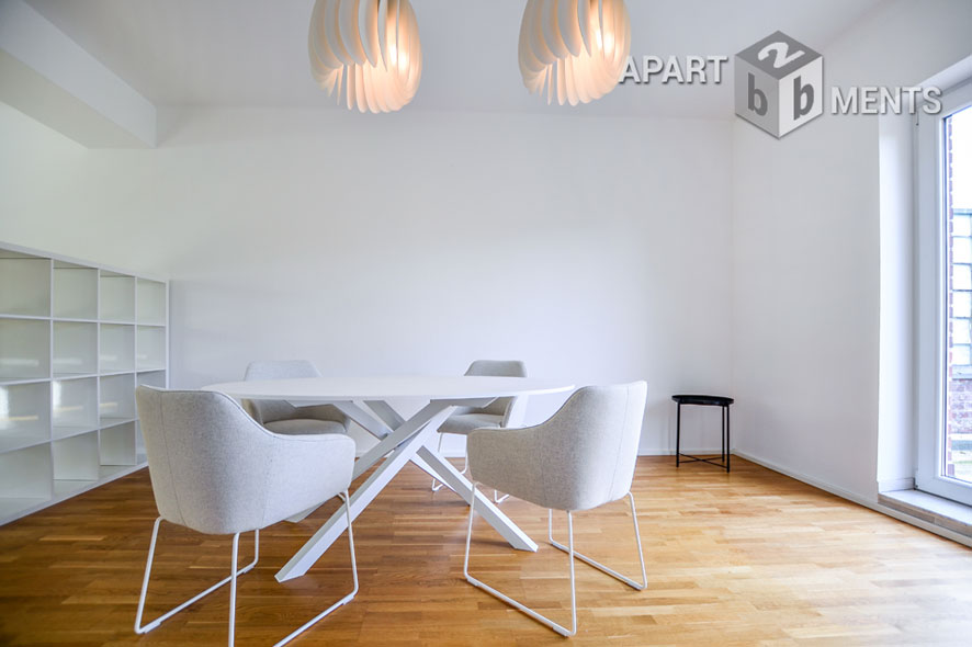 Furnished 2-room apartment with balcony and terrace in Cologne-Lindenthal