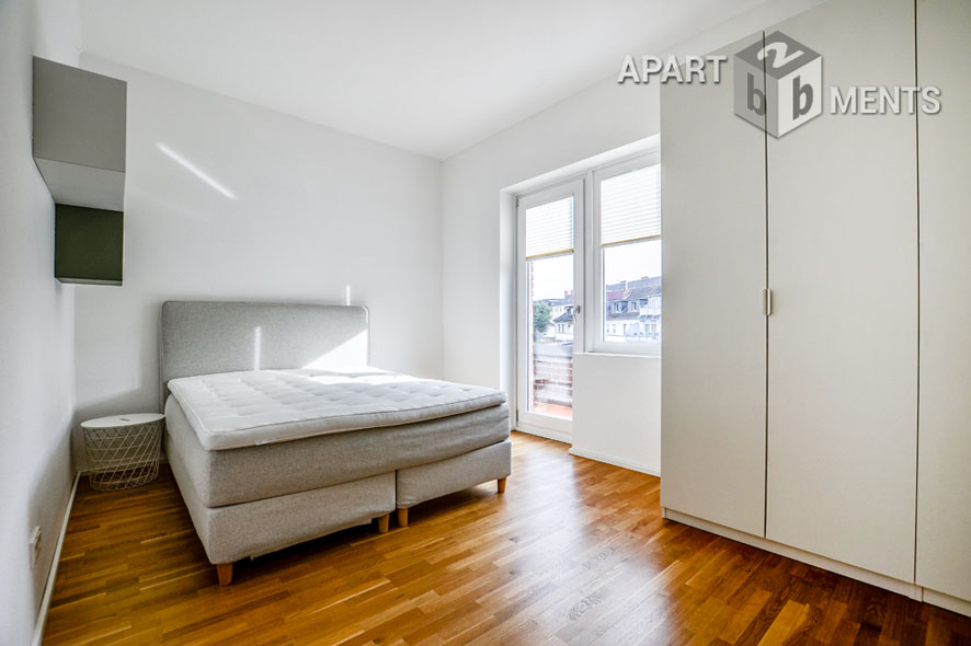 Furnished 2-room apartment with balcony and terrace in Cologne-Lindenthal