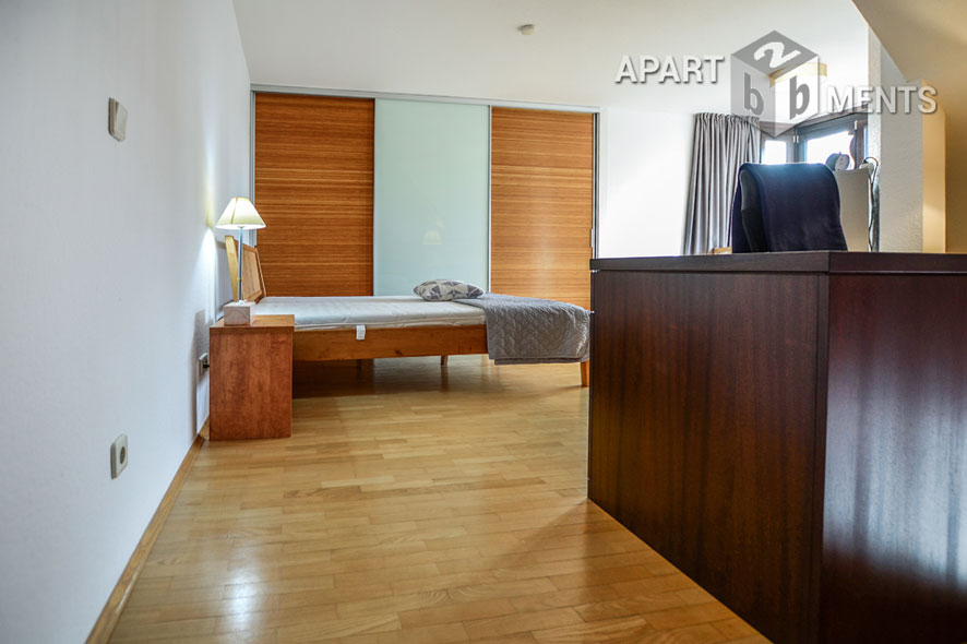 Furnished apartment on 2 levels in Cologne-Neustadt-South