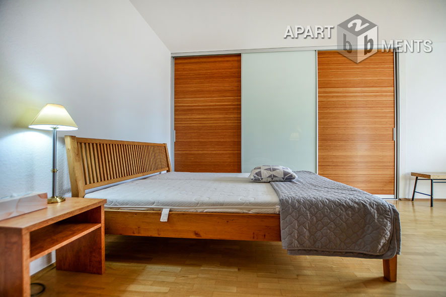 Furnished apartment on 2 levels in Cologne-Neustadt-South