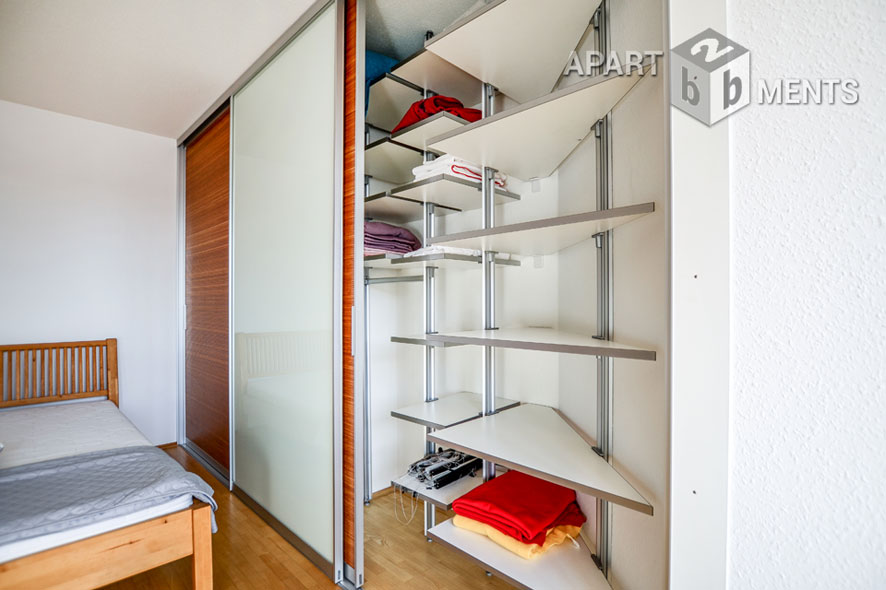 Furnished apartment on 2 levels in Cologne-Neustadt-South