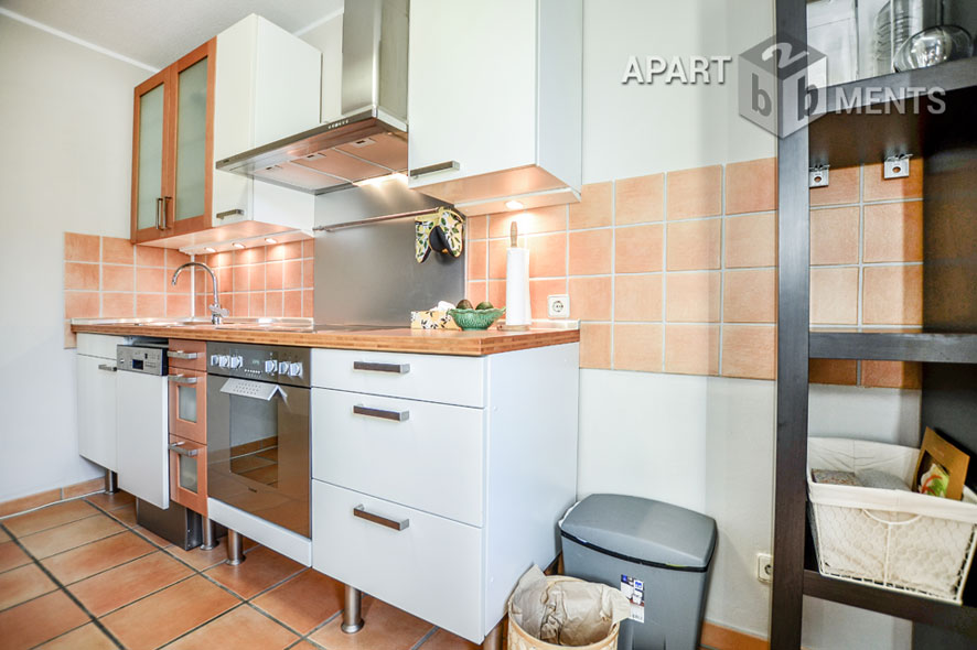 Furnished apartment on 2 levels in Cologne-Neustadt-South