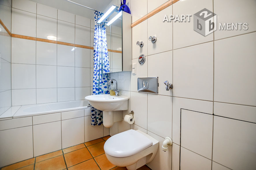 Furnished apartment on 2 levels in Cologne-Neustadt-South