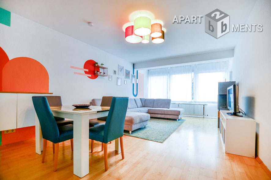 Möblierte 3-Zimmer-Wohnung in Köln-Weiden