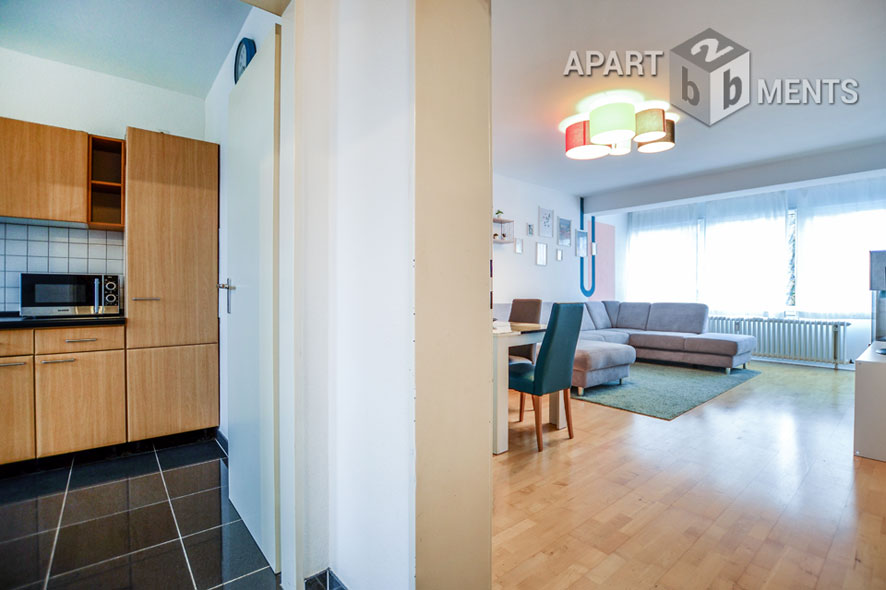 Möblierte 3-Zimmer-Wohnung in Köln-Weiden