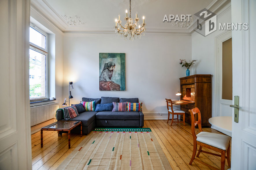 Möblierte 3-Zimmer-Wohnung in Köln-Neustadt-Süd