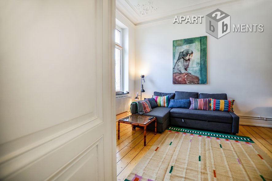 Möblierte 3-Zimmer-Wohnung in Köln-Neustadt-Süd