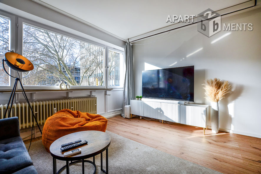 Hochwertig und modern möblierte 1-Zimmer-Wohnung in Köln Altstadt-Süd