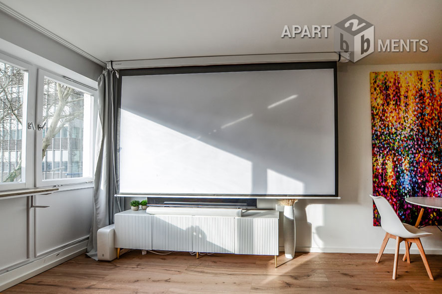 Hochwertig und modern möblierte 1-Zimmer-Wohnung in Köln Altstadt-Süd