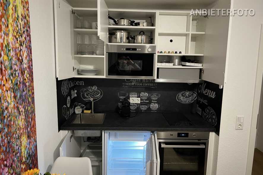 Fully equipped single apartment in the Cäcilien district in Cologne's Old Town South