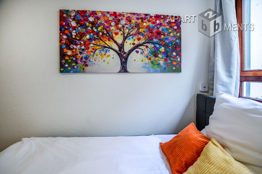 Voll ausgestattetes Single-Apartment im Cäcilien-Viertel in Köln-Altstadt-Süd