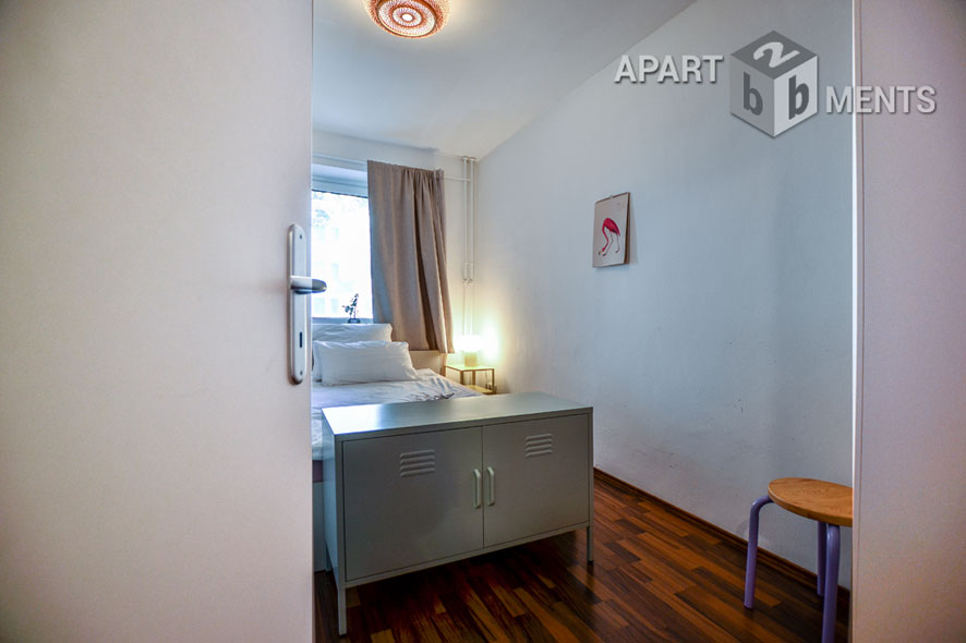 Möblierte 3-Zimmer-Wohnung in Köln-Neu-Ehrenfeld mit Balkon