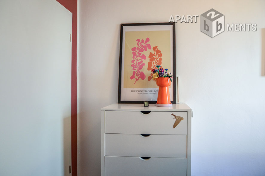 Möblierte 3-Zimmer-Wohnung in Köln-Neu-Ehrenfeld mit Balkon