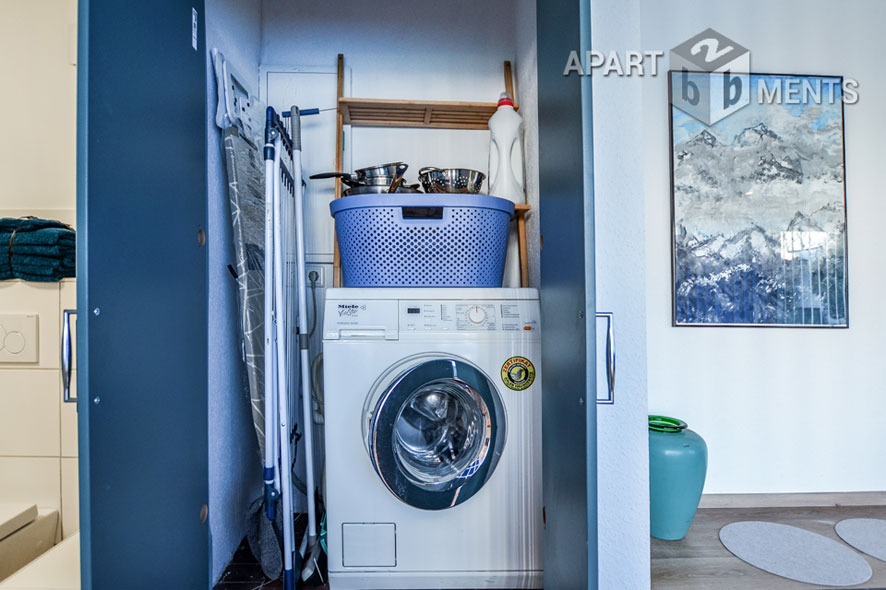 Möblierte Gartenwohnung mit Loft Charakter in Köln-Heimersdorf