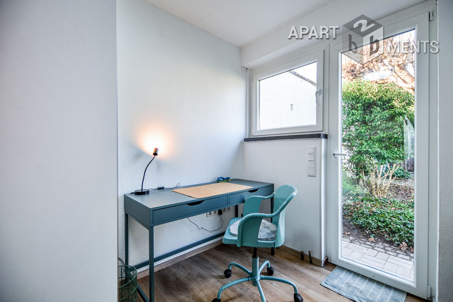 Möblierte Gartenwohnung mit Loft Charakter in Köln-Heimersdorf