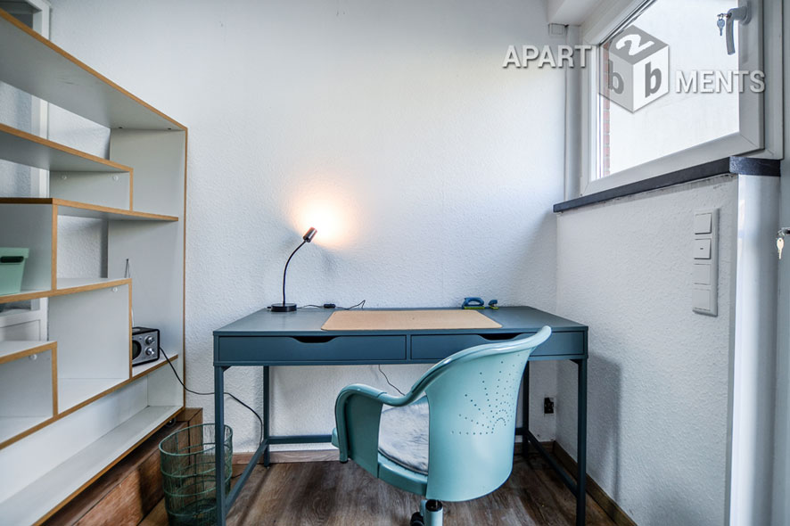 Möblierte Gartenwohnung mit Loft Charakter in Köln-Heimersdorf