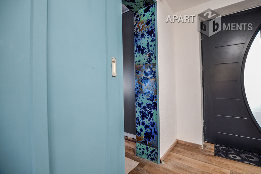 Möblierte Gartenwohnung mit Loft Charakter in Köln-Heimersdorf