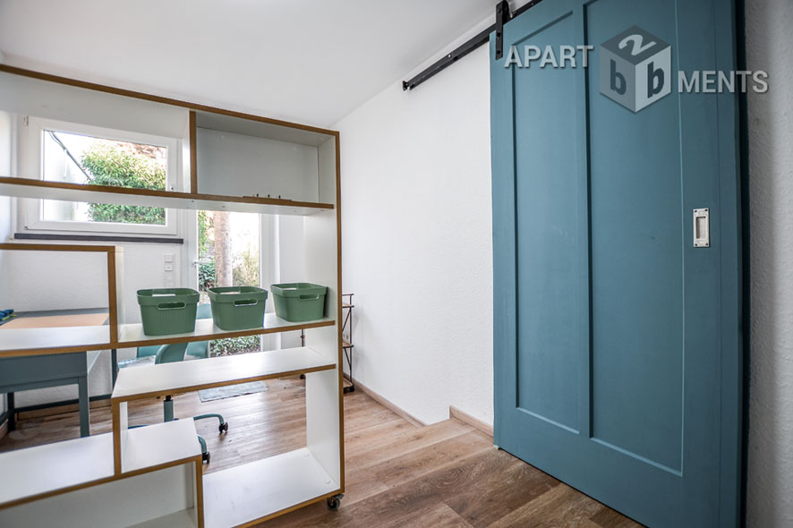 Möblierte Gartenwohnung mit Loft Charakter in Köln-Heimersdorf