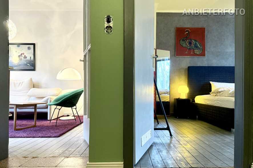 Möblierte 2-Zimmer-Wohnung mit Balkon in Köln-Ehrenfeld