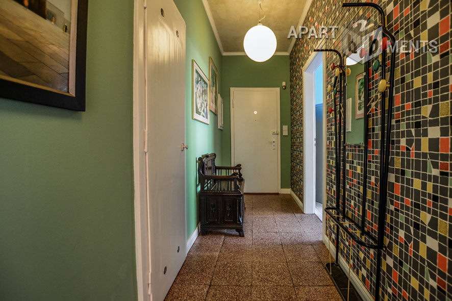 Furnished 2-room apartment with balcony in Cologne-Ehrenfeld