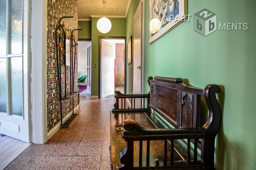Furnished 2-room apartment with balcony in Cologne-Ehrenfeld