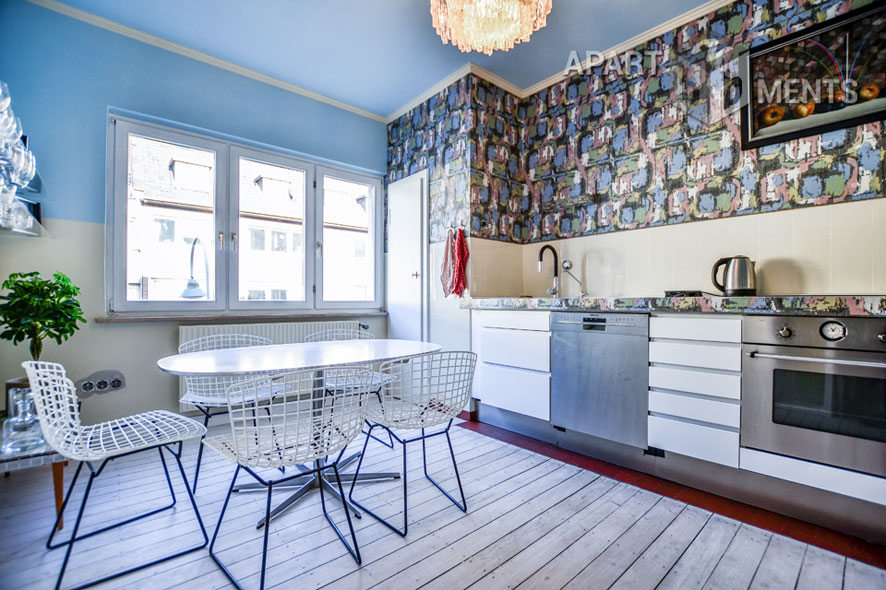Furnished 2-room apartment with balcony in Cologne-Ehrenfeld