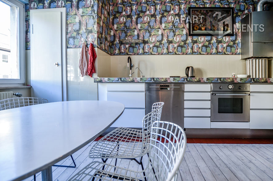 Furnished 2-room apartment with balcony in Cologne-Ehrenfeld