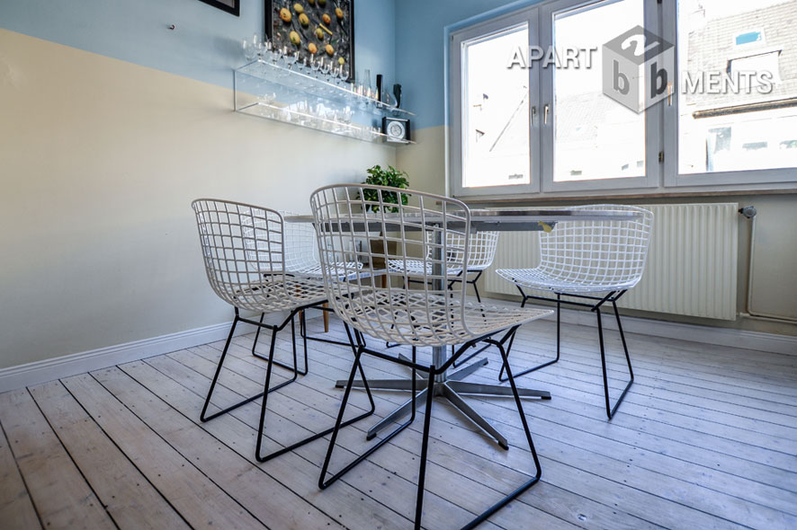 Furnished 2-room apartment with balcony in Cologne-Ehrenfeld
