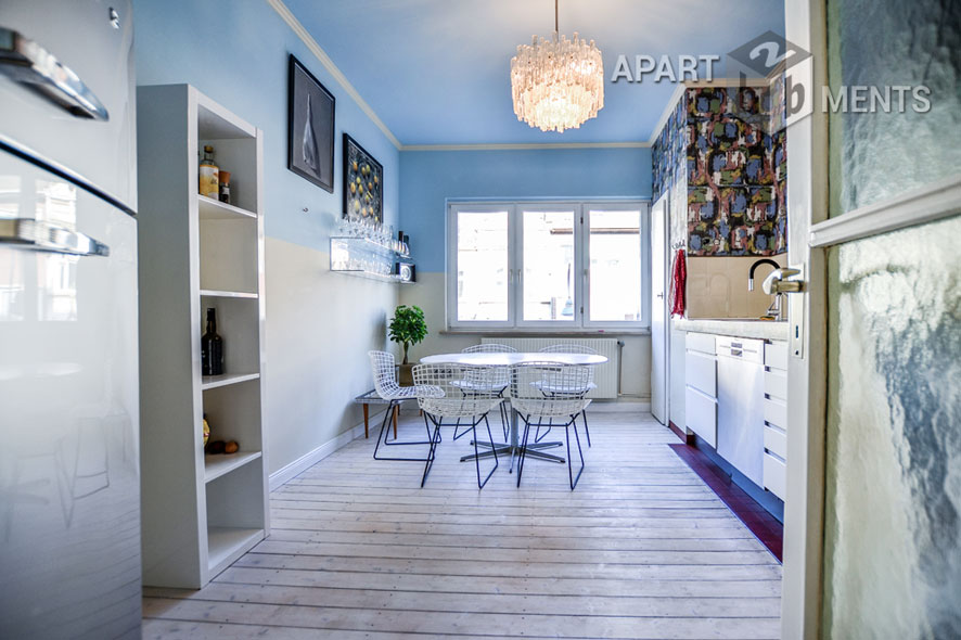 Furnished 2-room apartment with balcony in Cologne-Ehrenfeld