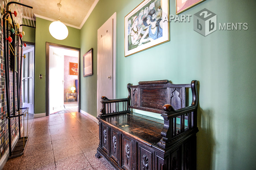 Furnished 2-room apartment with balcony in Cologne-Ehrenfeld