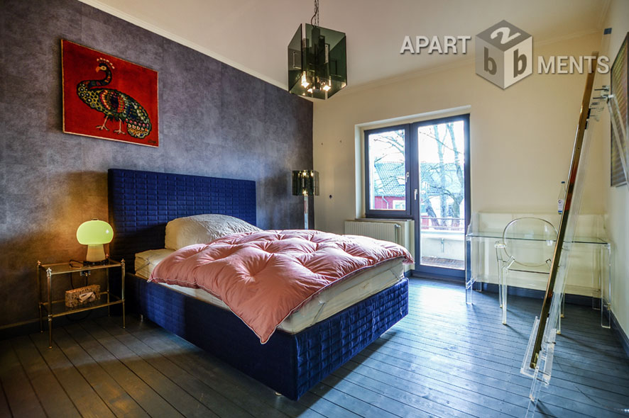Furnished 2-room apartment with balcony in Cologne-Ehrenfeld