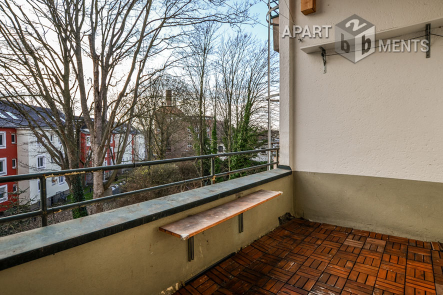 Furnished 2-room apartment with balcony in Cologne-Ehrenfeld