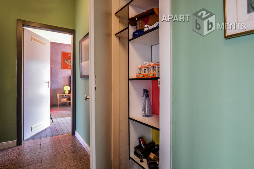 Furnished 2-room apartment with balcony in Cologne-Ehrenfeld