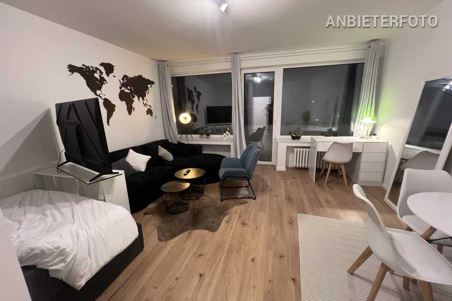 Hochwertig und modern möblierte Wohnung mit Balkon in Köln Neustadt-Nord