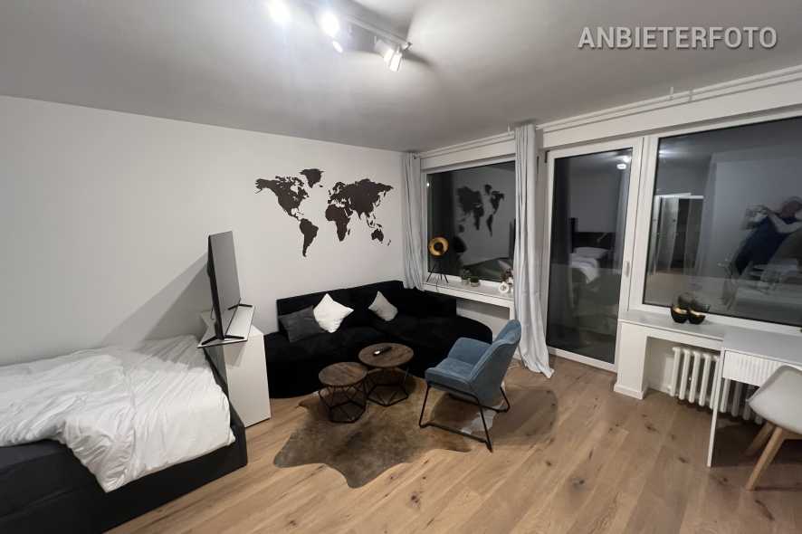 Hochwertig und modern möblierte Wohnung mit Balkon in Köln Neustadt-Nord