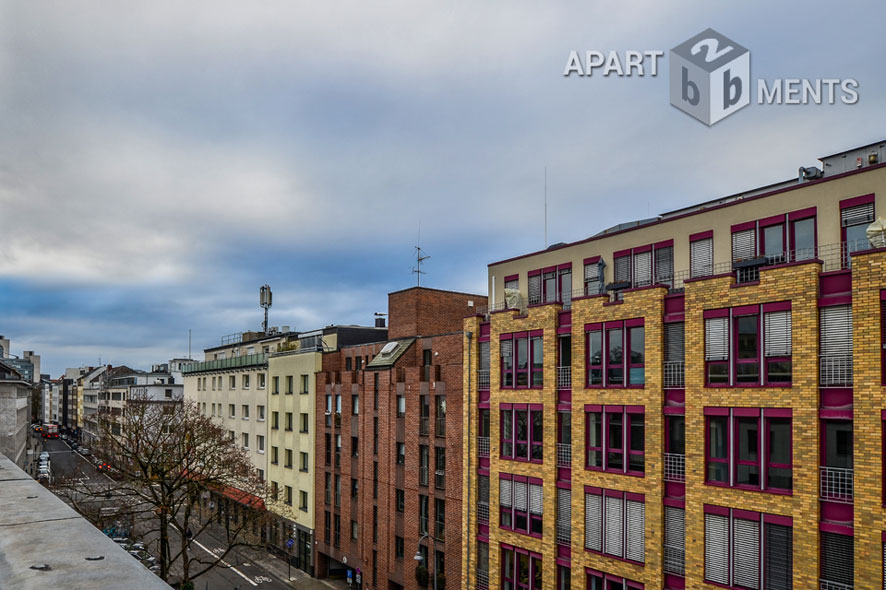 Hochwertig und modern möblierte Wohnung mit Balkon in Köln Neustadt-Nord