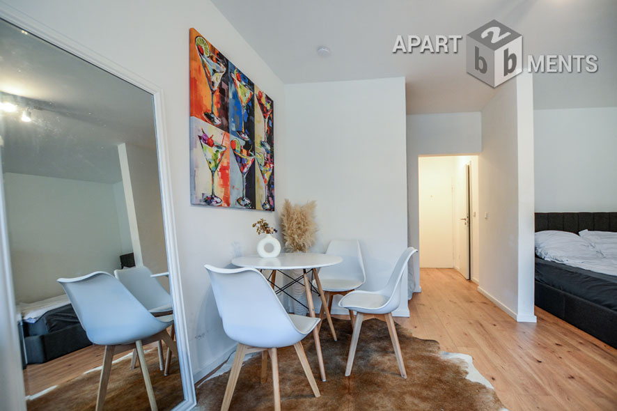 Hochwertig und modern möblierte Wohnung mit Balkon in Köln Neustadt-Nord