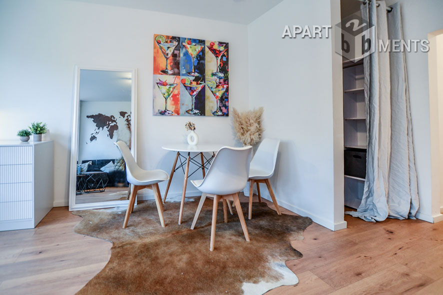 Hochwertig und modern möblierte Wohnung mit Balkon in Köln Neustadt-Nord