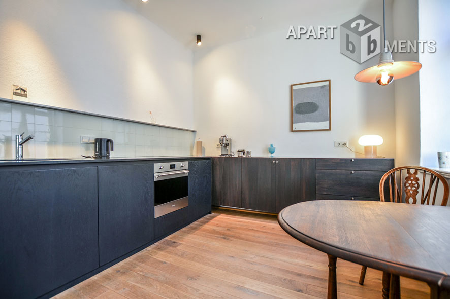 High-quality refurbished and furnished 2-room apartment in Cologne-Nippes