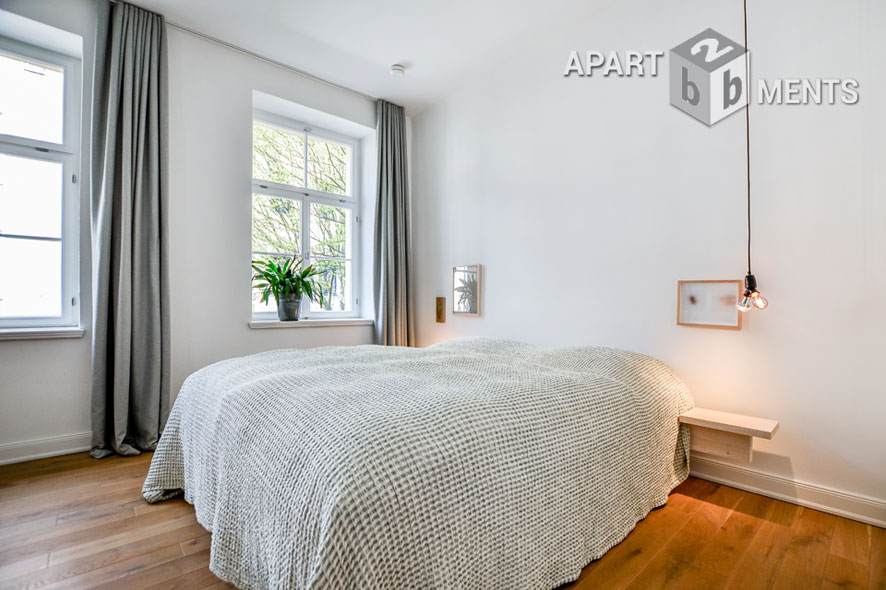 High-quality refurbished and furnished 2-room apartment in Cologne-Nippes