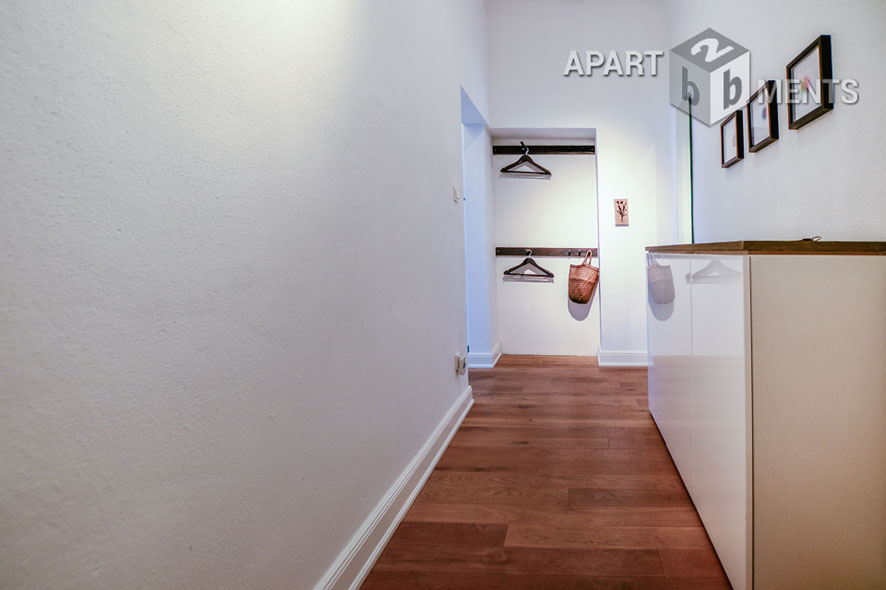 High-quality refurbished and furnished 2-room apartment in Cologne-Nippes