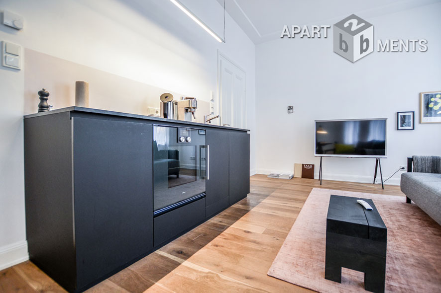 Hochwertig saniertes 2-Zimmer-Apartment mit Dachterrasse in Köln-Nippes