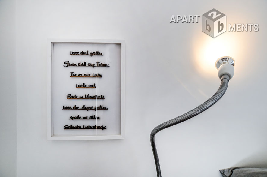 Hochwertig saniertes 2-Zimmer-Apartment mit Dachterrasse in Köln-Nippes