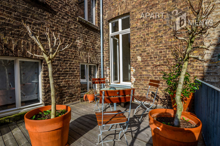 Hochwertig saniertes 2-Zimmer-Apartment mit Dachterrasse in Köln-Nippes