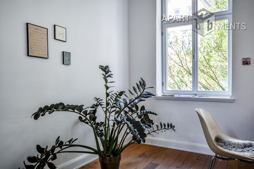 Möblierte Maisonette mit 2 Schlafzimmern und Dachterrasse in Köln-Nippes