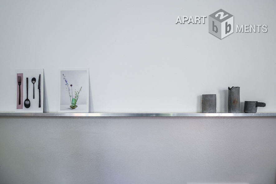 Möblierte Maisonette mit 2 Schlafzimmern und Dachterrasse in Köln-Nippes