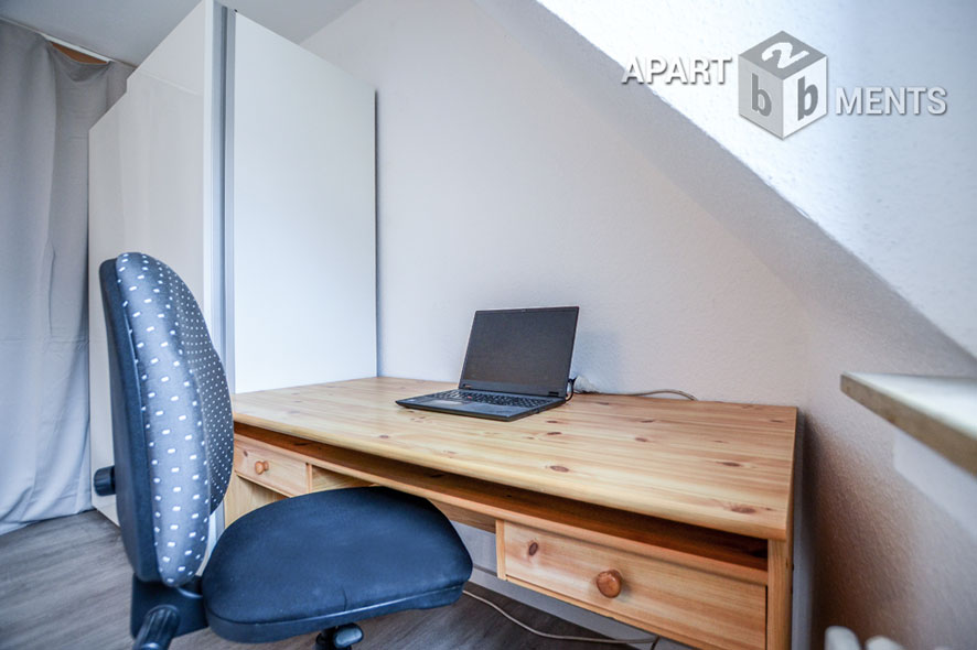 Möblierte Terrassenwohnung in zentraler aber ruhiger Lage von Köln-Altstadt-Süd