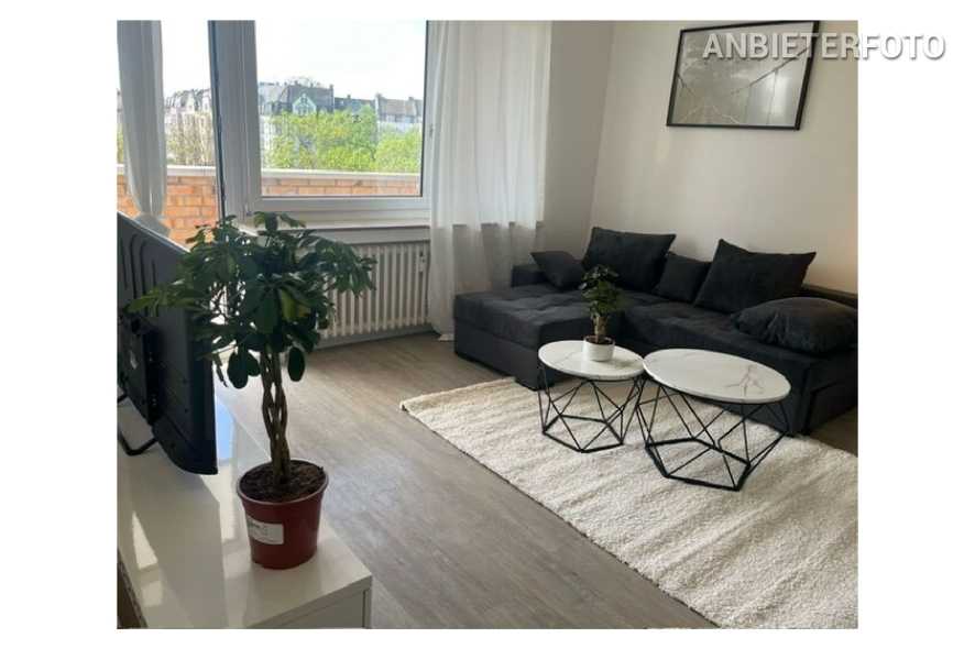 Möblierte 2-Zimmer-Wohnung mit Balkon in Köln-Mülheim